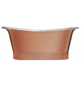 Thompson Traders TBT-6828-MF Britannia Oval 70" Copper Freestanding Rose Gold Exterior