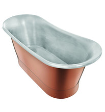 Load image into Gallery viewer, Thompson Traders TBT-6828-MF Britannia Oval 70&quot; Copper Freestanding Rose Gold Exterior