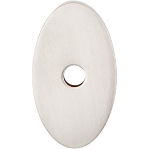 Top Knobs TK58 Oval Backplate Small 1 1/4"