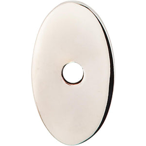Top Knobs TK58 Oval Backplate Small 1 1/4"