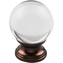 Load image into Gallery viewer, Top Knobs TK842 Clarity Clear Glass Knob 1 3/8 Inch  Base