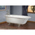 Cheviot 2093-WW-6 Traditional Cast Iron Bathtub With Faucet Holes