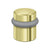 Deltana UFB4505 Round Universal Floor Bumper 1-1/2, Solid Brass