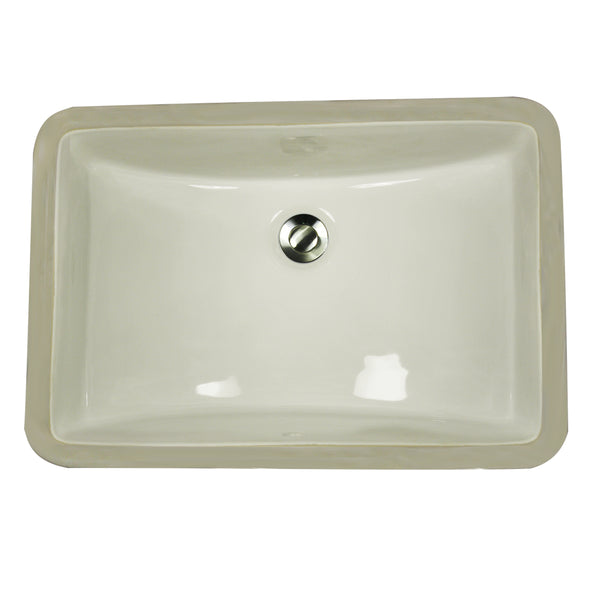 Nantucket Sinks 18" X 12" Undermount Ceramic Sink