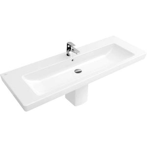 Villeroy And Boch 7176U001 Subway Vanity washbasin 51 1/8 x 18 1/2 (1300 x 470 mm) - White Alpin