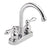Westbrass WAS00X 4 in. Centerset 2-Handle High-Arc Bathroom Faucet with Drain