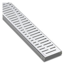 Load image into Gallery viewer, Quartz 37346 Wave Stainless Steel Grate 47.25”