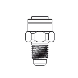 Water Inc WI-ENV-3/8-1/4-MFC Male Flare Connector