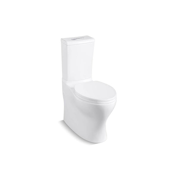 Kallista P70310-00-0 Pli&#xe9; Two-Piece Toilet, Less Seat in Stucco White