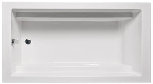 Americh ZP6636P Zephyr 66" x 36" Drop In Platinum Whirlpool Tub