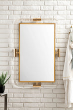 Load image into Gallery viewer, James Martin 994-M30-PG-LU South Beach 30&quot; Mirror, Polished Gold and Lucite