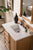 James Martin 238-105-5511-3WZ Providence 36" Single Vanity Cabinet With 3 CM Top - Driftwood