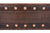 33" Hammered Copper Kitchen Apron Single Basin Sink w/ Barrel Strap Design