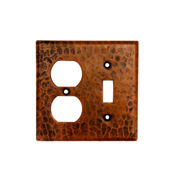Premier Copper Switchplate 2 Hole Outlet/Toggle Switch SCOT