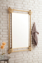 Load image into Gallery viewer, James Martin 999-M35.4-PG-LU Sarasota 35.4&quot; Mirror, Polished Gold and Lucite
