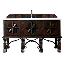 Load image into Gallery viewer, James Martin 150-V60S-ANW-3WZ Balmoral 60&quot; Single Vanity Cabinet With 3 CM Top - Antique Walnut