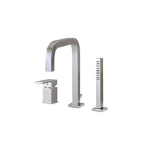 Load image into Gallery viewer, Aquabrass ABFBX7613 X7613 Xsquare 3 Pce Tub Filler Faucet- Pressure Balance